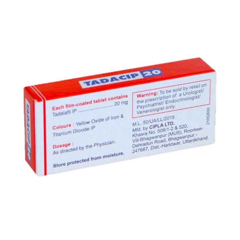 Tadacip 20mg - Image 3