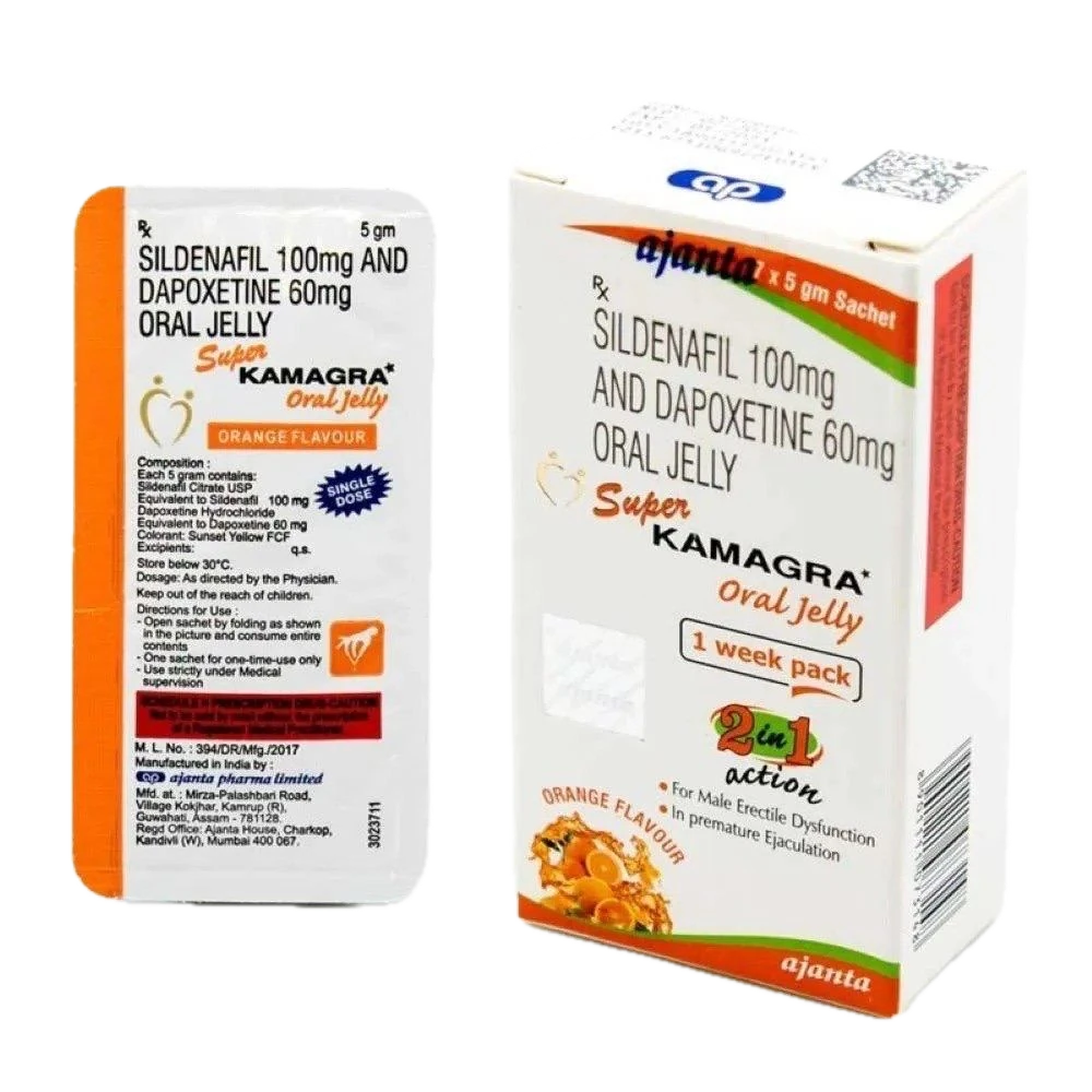 Super Kamagra Oral Jelly 100/60mg - Image 2