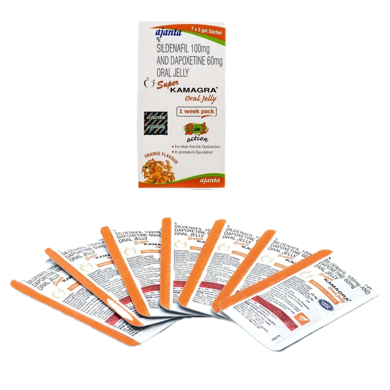 Super Kamagra Oral Jelly 100/60mg